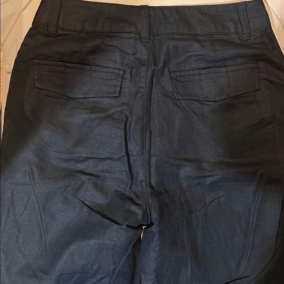 GAP 365 High Rise Linen-Cotton Trousers - Picture 7 of 10